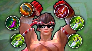 CHOU MAX DAMAGE BUILD is HERE!! ( MUST TRY )