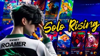 TURNAMEN MLBB RISING Part 3 || Nekat Solo  🔥🔥😎