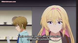 Eps_3 senior kerja blonde cantik sok keras tapi aslinya canggung [My Awkward Senpai]