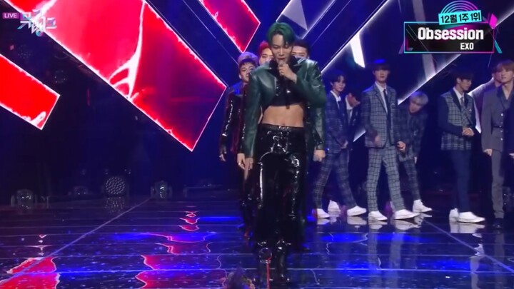 【EXO】Obsession المركز الأول في رقصة التتابع بارك تشانيول هل تحاول أن تجعلني أضحك حتى الموت؟