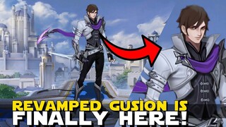 REVAMPED GUSION IS FINALLY HERE! | NEW LOOK SURVEY AND SKILLS REVAMPED? | MOBILE LEGENDS