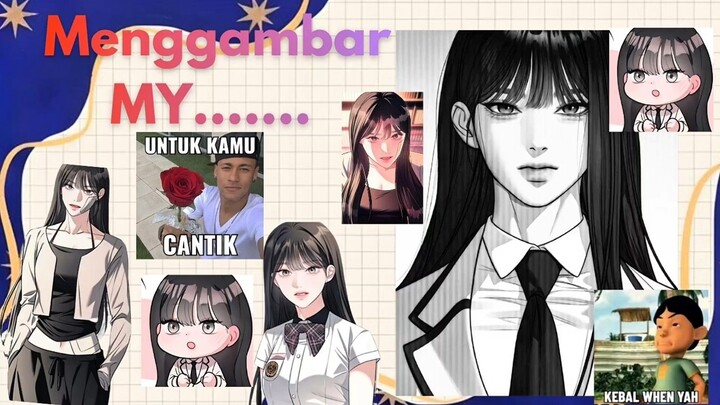 menggambar Lee dakyung part 2🥰