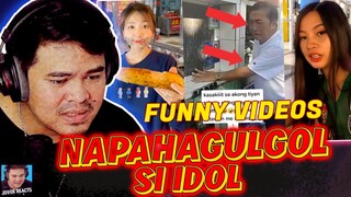 NAPAHAGULGOL SI IDOL - FUNNY MEMES FUNNY VIDEOS COMPILATION | Jover Reacts (reaction video)