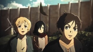 [4K120 frame] "Attack on Titan" final season Part 2 OP+ED | AI repair and supplementary frame qualit