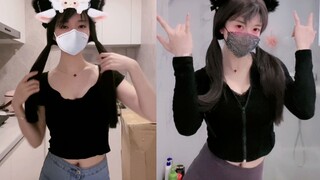 甜甜不辣La的瑜伽服&热裤小舞蹈