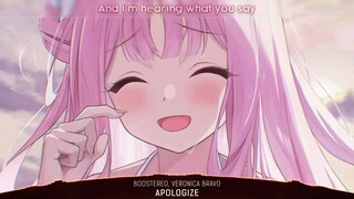 Nightcore - Apologize (Lyrics) Musicシジル