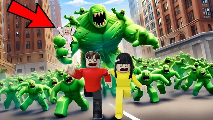 Yuta, Mio Dan Baby Celine Membuat Benteng Anti Zombie  ROBLOX