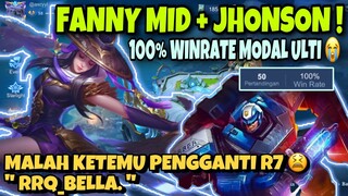 KETEMU RRQ LAGi❗️😫 FANNY MID MODAL ULTI 100% WINRATE❗️🔥