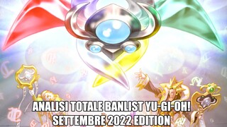 Banlist buona o abominevole? - Analisi banlist Yu-Gi-Oh! settembre 2022