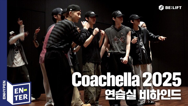 [EN-TER key] Coachella 2025 Dance Practice Shoot Sketch - ENHYPEN