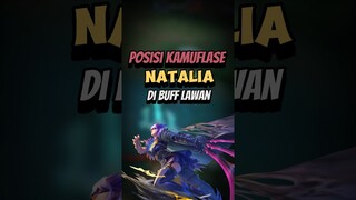 Kamuflase natalia susah di deteksi di posisi ini #mlbb #mlbbcreatorcamp #mlbbshorts