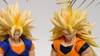 A mixed blessing for the reprint! Unboxing and playing with Super Saiyan 3 Goku & Vegito from Beast 