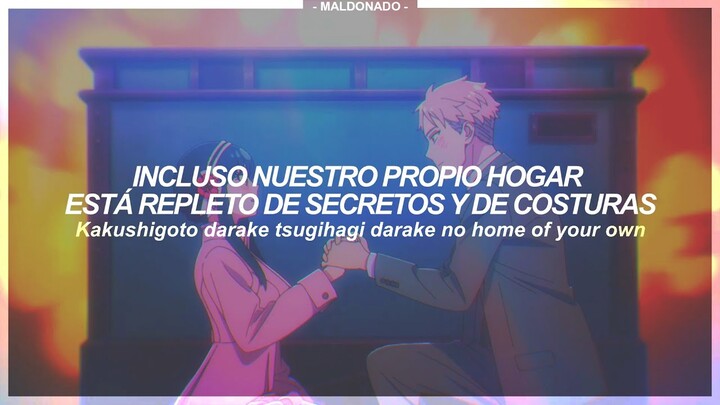 Spy x Family OP. Full | Mixed Nuts - Sub. Español 『AMV』♡