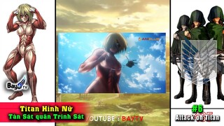 Tiến Hóa Sức Mạnh Titan -【Phần 5】 Titan Hình Nữ T.À.N S.Á.T quân Trinh sát