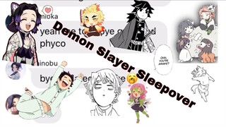 Demon Slayer Sleepover || Demon Slayer Texts || 👀🎊