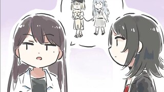 【لي يي قلب ضعيف جين جون】 لي شي: بالتأكيد هي أيضًا تحمل كلبًا صغيرًا في يدها~ هاي لينغ: هذا من الصعب 
