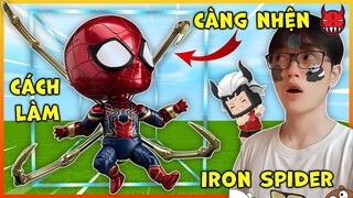 [MINI WORLD] CÁCH LÀM CÀNG NHỆN SIÊU CẤP CỦA IRON SPIDER MAN