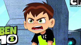 เบ็นเท็น เบ็นต่อสู้กับเควินโดยใช้ฮิวมุงกูซอร์ อันนี้ไป 11 การ์ตูนเน็ตเวิร์ค