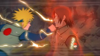 Minato Fights Fugaku Uchiha To Become The Fourth Hokage