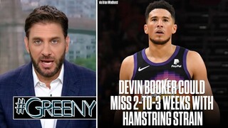 ESPN | Does Devin Booker's hamstring injury open door for Pelicans upset over Suns? - Greeny reacts