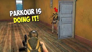 SOLO SQUAD: ADVANTAGE OF PARKOUR (ROS GAMEPLAY)