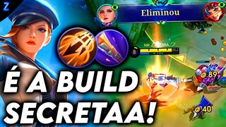 VIREI MÍTICO FAZENDO A BUILD PROIBIDA - SILVANNA GAMEPLAY | Mobile Legends