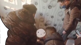 It's funny! The suspect worked overtime to make an obscene video, and was so tired that the police c