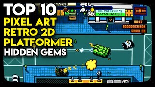 Top 10 Pixel Art Retro 2D Platformer Indie Games - Hidden Gems on Steam (Part 4)