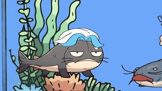 In the first episode of "Qing Huan Lian Hua", your dual cultivation partner is a female black fish. 