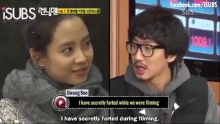 Running man Lee Kwang Soo Frames Song Ji Hyo Eng Sub. Funny Running Man