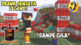 Prank Youtuber, Make Senjata Legend !! - Minecraft Prank