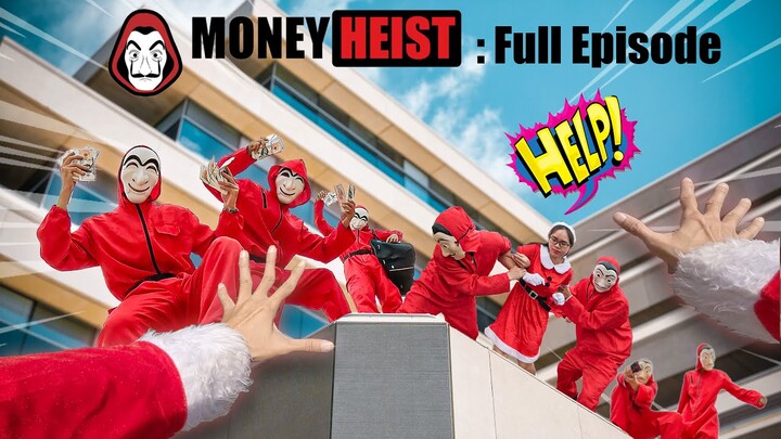 PARKOUR MONEY HEIST VS SANTA CLAUS IN REAL LIFE FULL STORY CHRISTMAS ( EPIC PARKOUR POV ACTION )