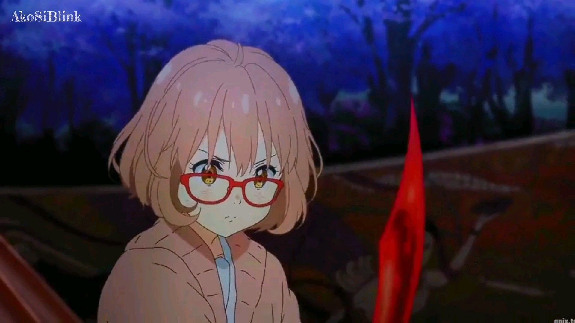 Wallpaper Kyoukai no Kanata, Mirai Kuriyama, Beyond for mobile and