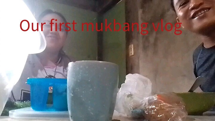 Our first mukbang vlog