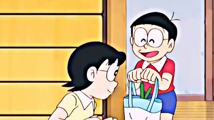 #Doraemon throws the things you don't want into this discount machine, and it will give you the equi