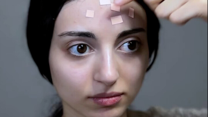 纸片妆 密集恐惧慎点