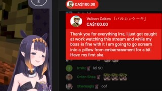 Wholesome Moment "IN-A" INA's SUPERCHAT
