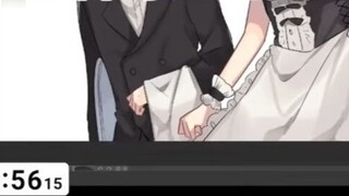 [เนื้อปรุง] nagi จิตรกรหญิงชาวญี่ปุ่นวาดสาวใช้ Gan Yu และมัคนายก Mandrill