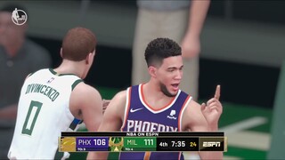 NBA 2K21 FINALS I Phoenix Suns vs Milwaukee Bucks I NBA Finals Game 3 I Full Game Highlights