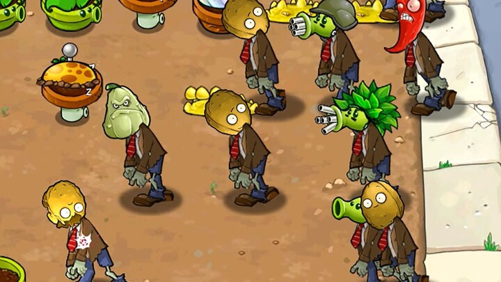 Hybrid version: Plant zombies attack in full force!
