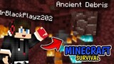 Ancient Debris Mining | Minecraft Survival Let's Play | Episode 9 | Filipino