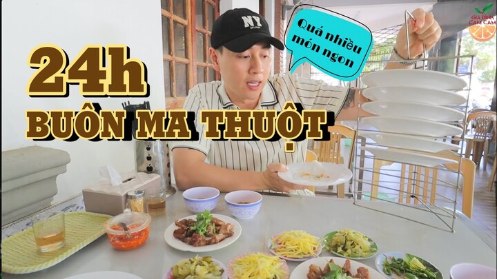 24H Ở BUÔN MA THUỘT / FOODTOUR  / BÁNH ƯỚT, BÁNH FLAN NƯỚNG, BẢO TÀNG CÀ PHÊ, BÚN CHÌA, BÒ NHÚNG ME