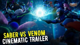 VENOM SQUAD VS SABER SQUAD CINEMATIC TRAILER - MOBILE LEGENDS