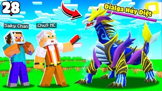 MINECRAFT PIXELMON * TẬP 28 | CHÚ 9 BẮT SĂN DIALGA THẦN HỦY DIỆT😱SỨC MẠNH CỦA POKEMON BÍ ẨN😈!!