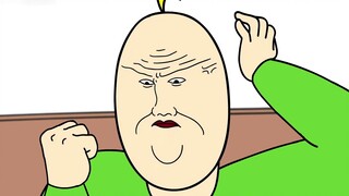 Shiba Inu pretending to be in pain