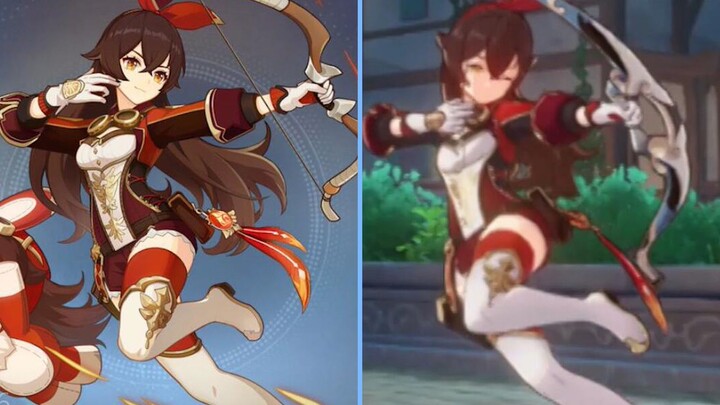 [Genshin Impact] It’s not exactly the same—let’s just say it’s completely identical (four-star)