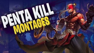 Epic Pentakill Montage #3 League of Legends Epic Pentakills