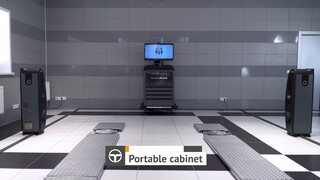 TechnoVector 8 VELOX 4 posts - Contactless wheel alignment express-check machines