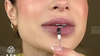 If you didn't say it was lipstick, I'd have thought you were using a disinfectant swab for makeup!