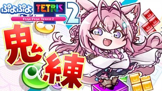 【ぷよぷよテトリス2】テトリスが強くなりたいんです──鬼練じゃあ！！！🔥【博衣こより/ホロライブ】